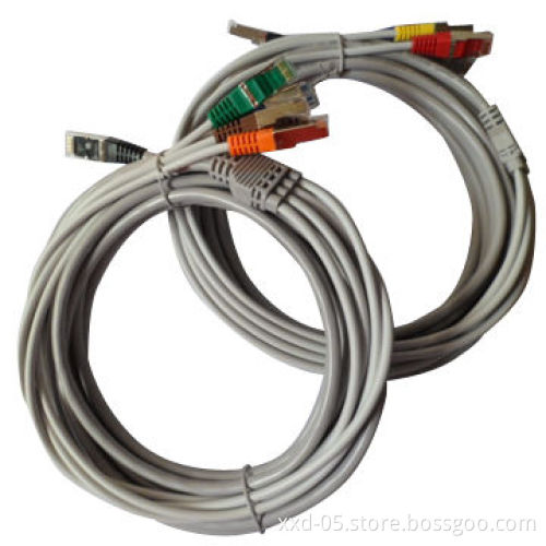 FTP Cat6A Patch Cord, 26AWG Stranded Pure Copper Conductor New Design Cable